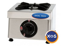 Aragaz cu 1 foc, Ideal Inox, de banc, Gaz Natural - 1