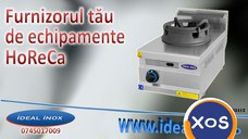 Aragaz cu un foc tip wok, Ideal Inox, suport vesela din fonta, GPL