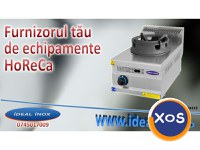 Aragaz cu un foc tip wok, Ideal Inox, suport vesela din fonta, GPL - 1