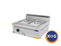 Bain Marie de banc, Ideal Inox, 2xGn1/1 - 1