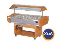 Bain Marie, Ideal Inox, 4xG N 1/1 - 1