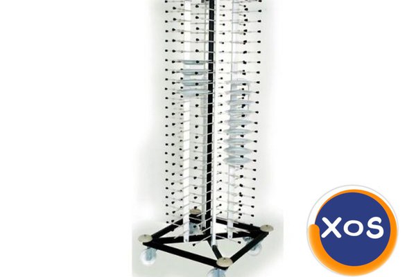 Carucior transport sau depozitare 100 farfurii, Ideal Inox