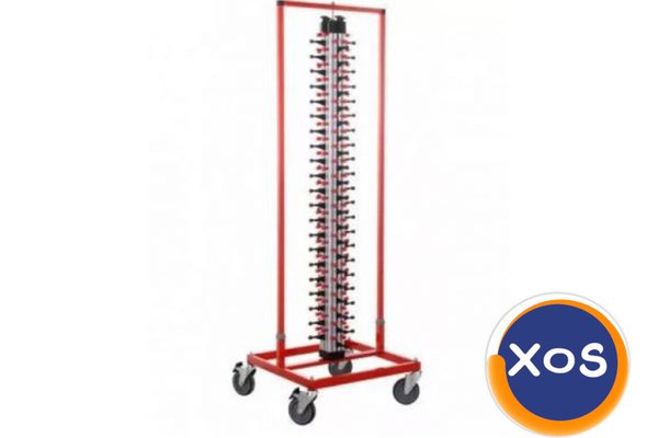Carucior transport sau depozitare 84 farfurii, Ideal Inox