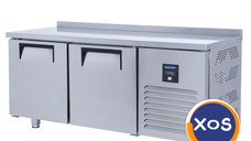 Congelator inox profesional tip masa cu 2 usi, Ideal Inox, 1400x600x60