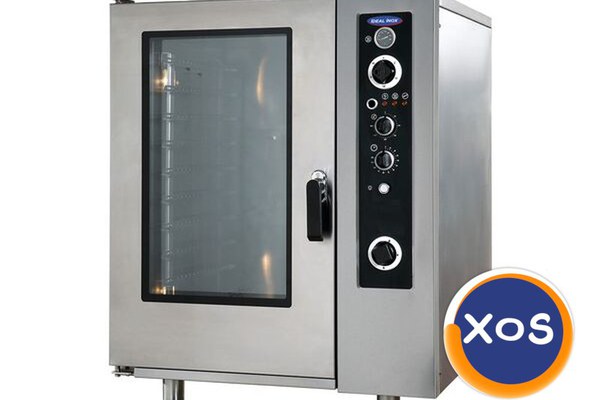 Cuptor cu convectie profesional, Ideal Inox, 10 tavi, Gaz Natural