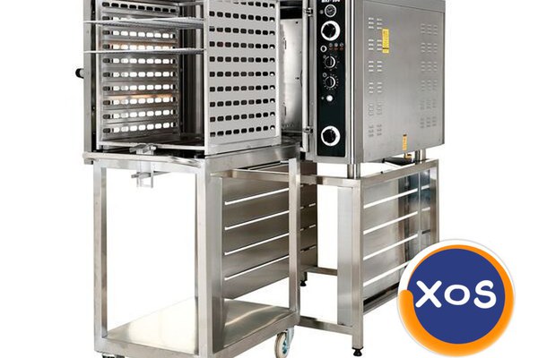 Cuptor gaz natural cu convectie, Ideal Inox, 20 tavi GN 1/1
