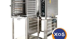 Cuptor gaz natural cu convectie, Ideal Inox, 20 tavi GN 1/1
