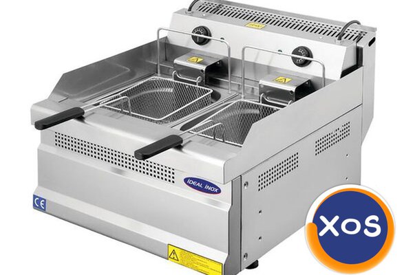 Friteuza electrica 5+5 l, Ideal Inox, Linia 630