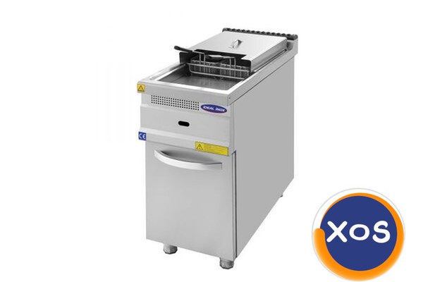 Friteuza profesionala, Ideal Inox, 15 l, GPL, Linia 700