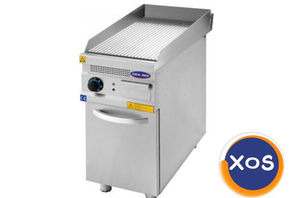 Gratar cu placa striata, Ideal Inox, Linia 930, GPL