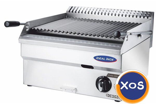 Gratar cu roca vulcanica, Ideal Inox, 500x500x250, Gaz Natural, Linia