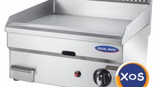 Gratar gaz 1/2 neted, 1/2 striat, Ideal Inox, 500x500x250, Linia Eco