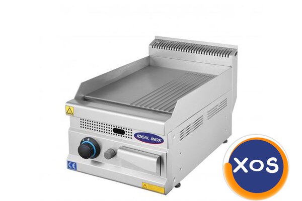 Gratar neted si striat, Ideal Inox, gaz natural, Linia 630