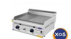 Gratar placa striata si neteda, Ideal Inox, GPL, Linia 630