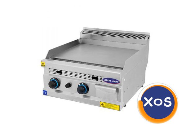 Gratar profesional, Ideal Inox, placa neteda, GPL, Linia 630
