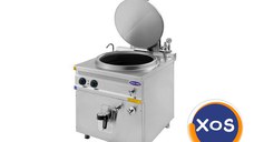 Marmita incalzire indirecta, electrica, Ideal Inox, 150 l, Linia 930