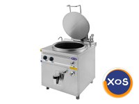 Marmita incalzire indirecta, Ideal Inox, 250 l, GPL - 1