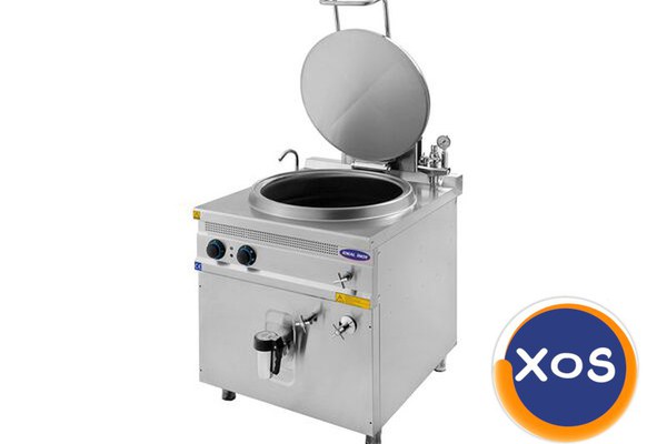 Marmita incalzire indirecta pe gaz, Ideal Inox, 250 l