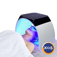 Masca facială cu LED-uri 7 culori - Aparat profesional 242 mărgele LED - 2