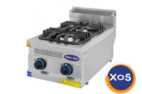 Masina de gatit 2 focuri, Ideal Inox, GPL, Linia 700s