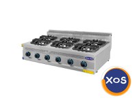 Masina de gatit 6 focuri, Ideal Inox, gaz, Linia 700s - 1