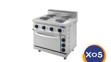 Masina de gatit cu 4 plite si cuptor Linia 700s, Ideal Inox