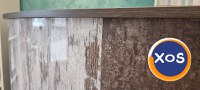 Receptie Semirotund Retro Vintage Lemn Masiv - 9