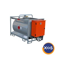 Rezervor transportabil metalic 920l; conform ADR - 1