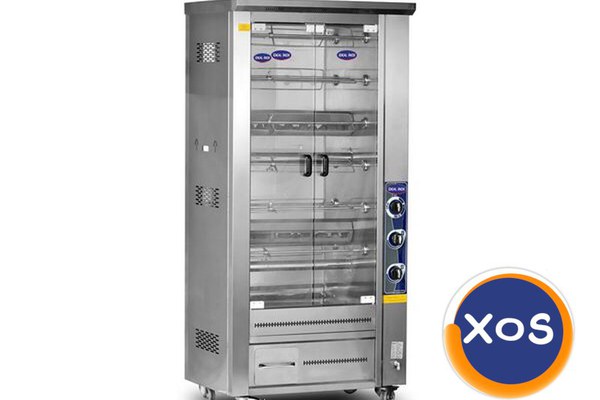 Rotisor profesional 40 pui, Ideal Inox, GPL