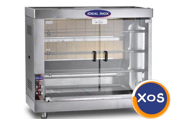 Rotisor profesional cu o capacitate de 15 pui, Ideal Inox
