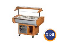 Salad bar, Ideal Inox,3xGN 1/1, nuc - 1