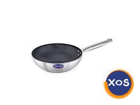 Tigaie profesionala Wok, IDEAL INOX, diametrul de 30 cm - 1