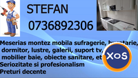 montez mobila Iasi/ montez mobilier baie, suport tv, lustre, galerii, - 1