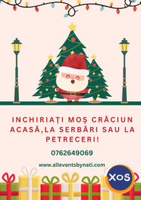Moș Crăciun Actor de inchiriat pentru Evenimente - 1