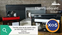 Transfer materiale video de pe casete video pe suport digital,Mures - 1