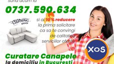 Curatare canapele Bucuresti. Curatare profesionala