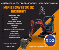inchiriere miniexcavator sector 2 Bucuresti - 1
