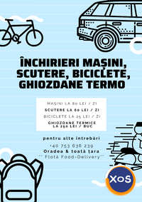 Inchirieri masini, scutere, biciclete, biciclete electrice Oradea - 1
