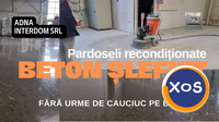 Slefuire beton pardoseli turnate cu defecte sau urme de dreptar. - 4