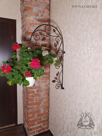 Suport de perete pentru floare agatata - 1