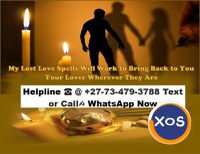 World greatest Lost love spell caster ☎️ @ +27-63-256-6785 - 2