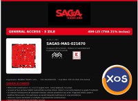 Vand 2 sau 3 bilete la Saga Festival - acces general 3 zile - 1