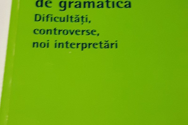 Elemente de gramatica de Gabriela Pana Dindelegan