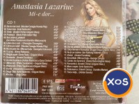 Dublu CD Anastasia Lazariuc,(Mi-e dor).. 100 buc.NOI. Sigilate - 2