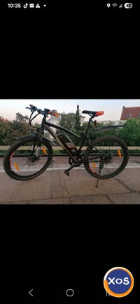 Bicicleta electrica si scaun de birou de piele - 2