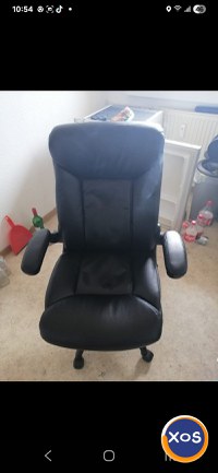 Bicicleta electrica si scaun de birou de piele - 4