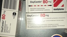 Oxycontin 80mg de vânzare.