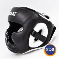 Casca box Kombat - din piele naturala, model full face - 2