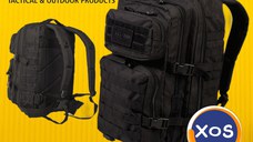 Rucsac Militar Mil-Tec 36L Negru Spațiu Confort Rezistență Garantate !