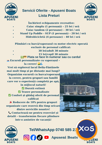 Agrement nautic pe Lacul Beliș-Fântânele | Apuseni Boats  Reducere 10% - 3